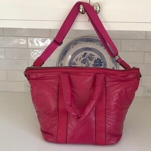 Sol and Selene Large Pink Bag—Roomy!! Great Condition!  Adjustable Strap. NWOT!!